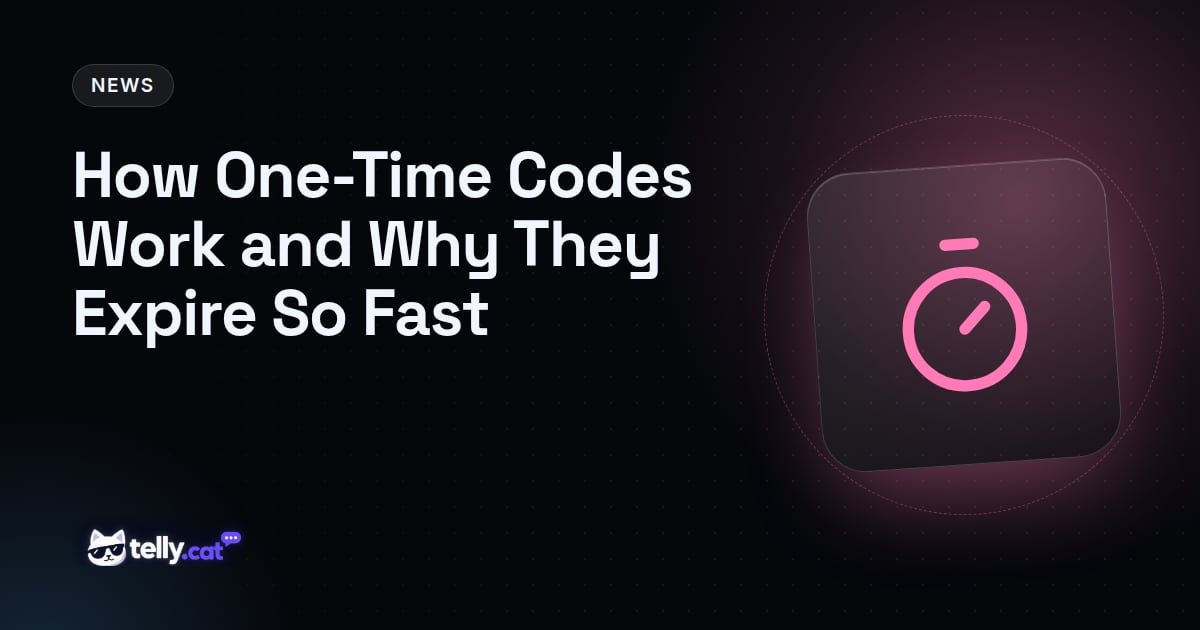 How One-Time Codes Work and Why They Expire So Fast