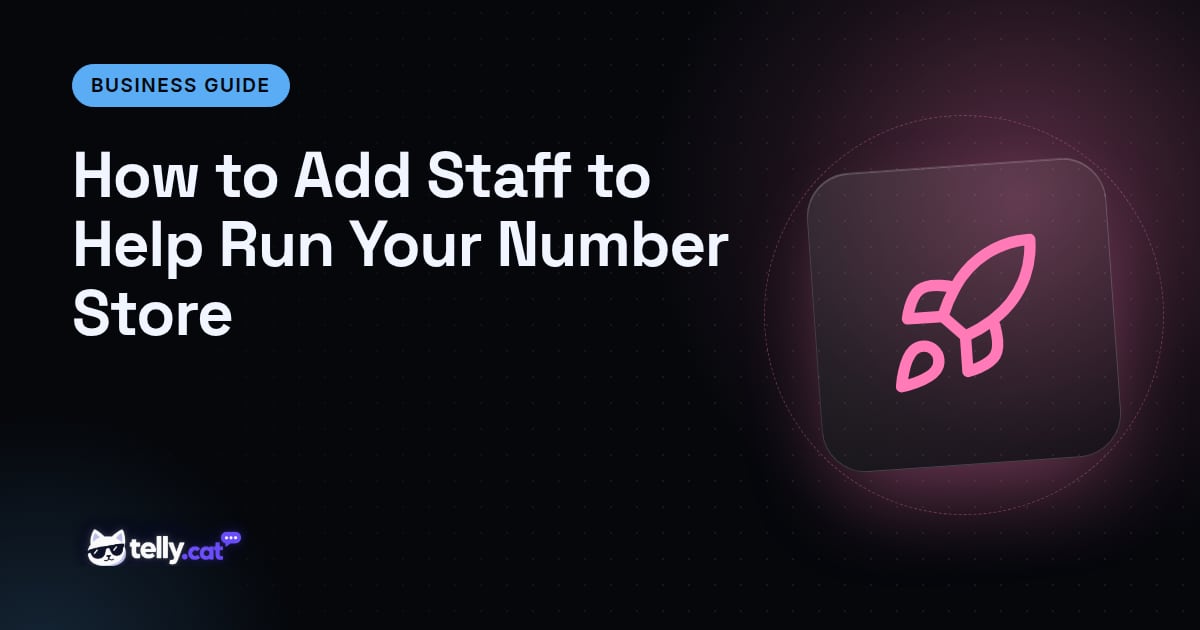 How to Add Staff to Help Run Your Number Store
