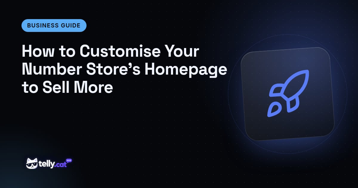 How to Customise Your Number Store's Homepage to Sell More