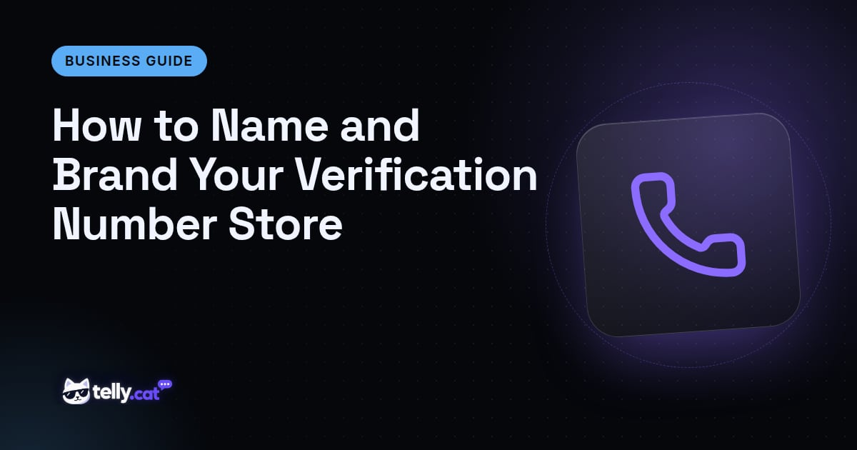 How to Name and Brand Your Verification Number Store