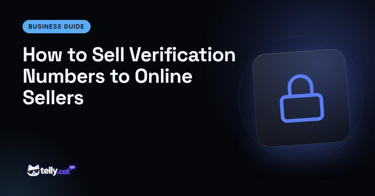How to Sell Verification Numbers to Online Sellers