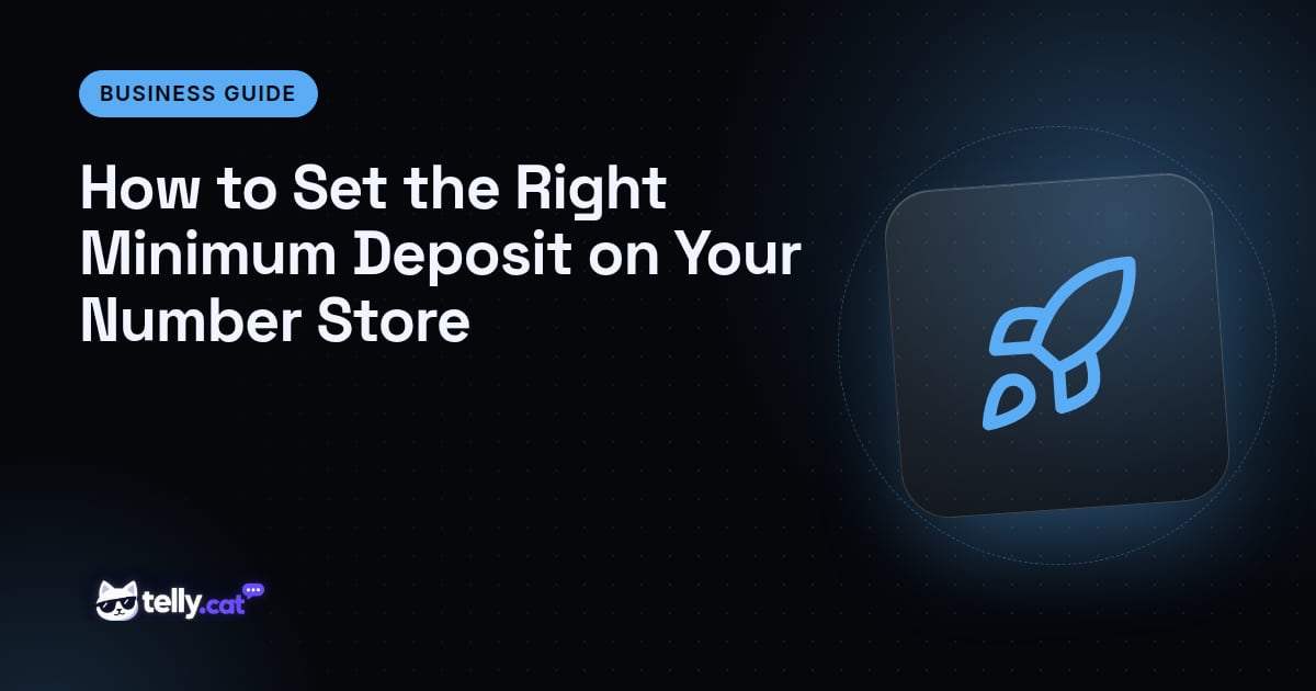 How to Set the Right Minimum Deposit on Your Number Store