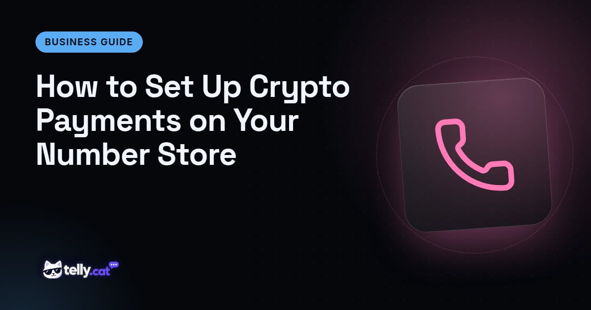 How to Set Up Crypto Payments on Your Number Store
